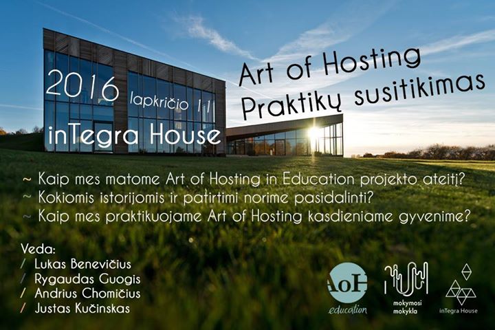 Art of Hosting Praktikų susitikimas